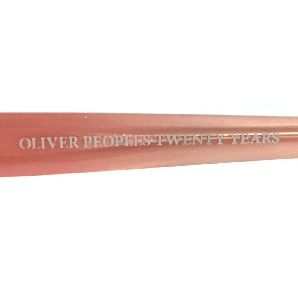 Oliver Peoples Devereaux OTPI Eyeglasses Frames Brown Pink Cat Eye 50-16-135